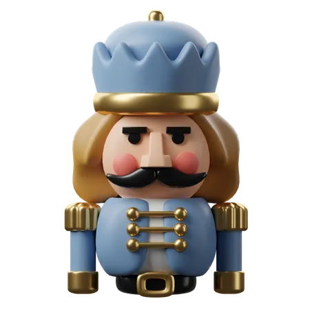 Nutcracker Doll  3D Icon