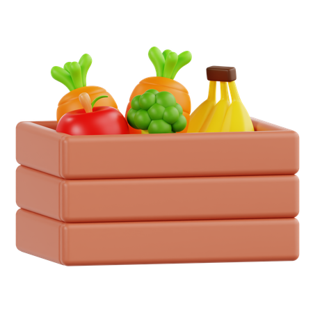 Nutrição  3D Icon
