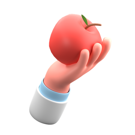 Nutrição  3D Icon