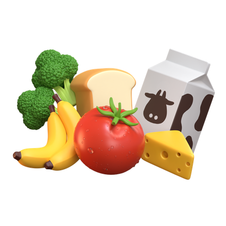 Nutrição alimentar  3D Icon