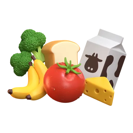 Nutrição alimentar  3D Icon