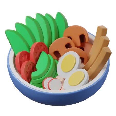 Nutrient Dense Meals  3D Icon