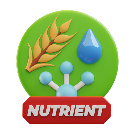 Nutriente  3D Icon