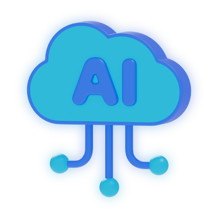 Nuvem ai  3D Icon