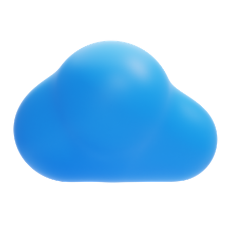 Nuvens  3D Icon