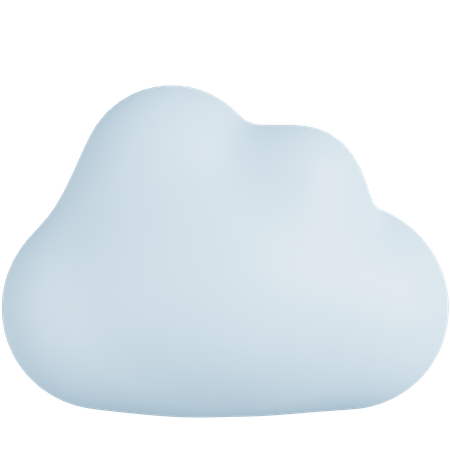 Nuvens  3D Icon