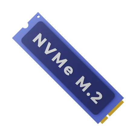 Nvme  3D Illustration