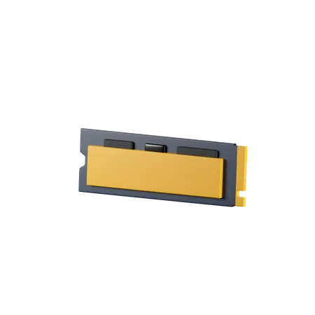 Nvme Ssd  3D Icon