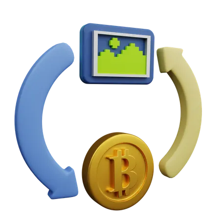 Nvt Konvertion To Bit  3D Icon