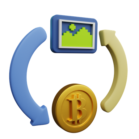 Nvt Konvertion To Bit  3D Icon