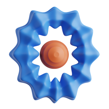 O  3D Icon