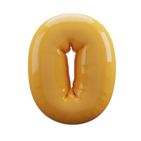 Ó Alfabeto  3D Icon