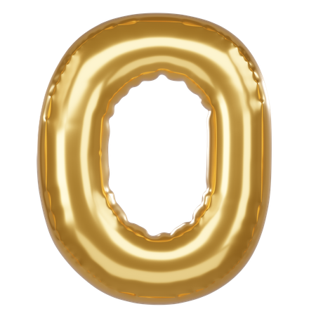 O Alphabet  3D Icon