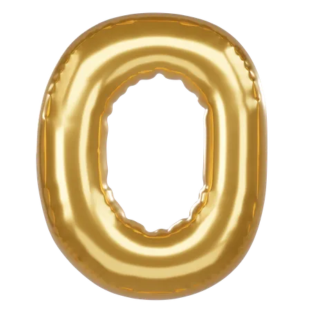 O Alphabet  3D Icon