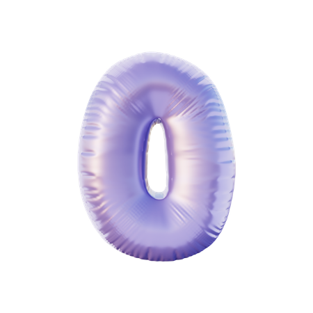 O Alphabet  3D Illustration