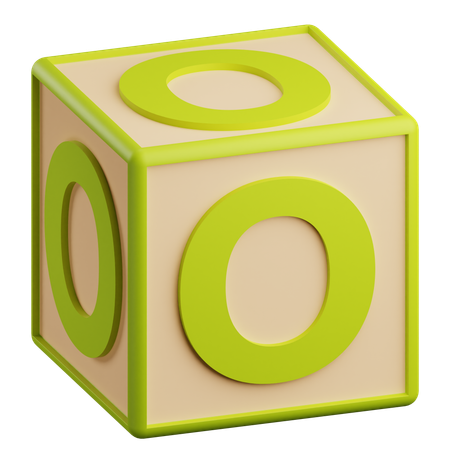 Ó carta  3D Icon