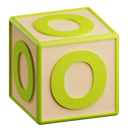 Ó carta  3D Icon