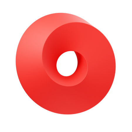 O circulo  3D Icon