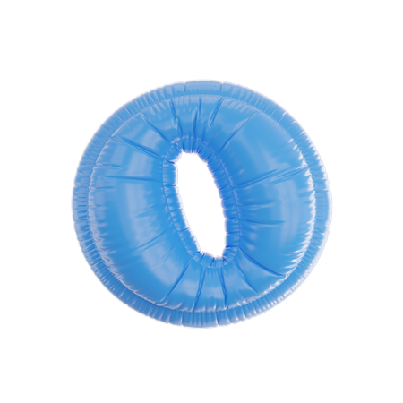 O Inflated  3D Icon