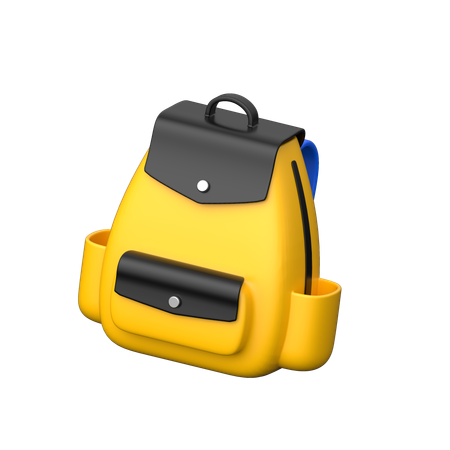 O saco da escola  3D Icon