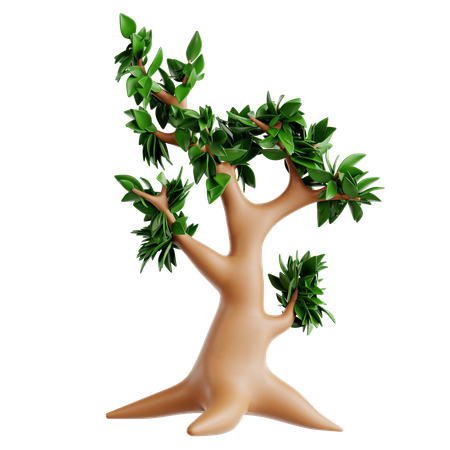 Oak Tree  3D Icon