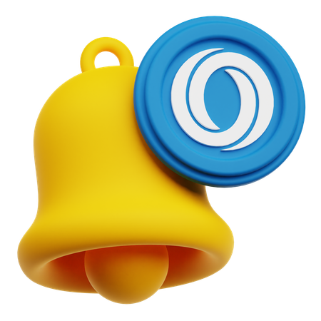 Oasis-Benachrichtigung  3D-Symbol