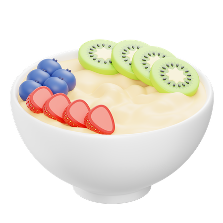 Oatmeal  3D Icon
