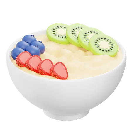 Oatmeal  3D Icon