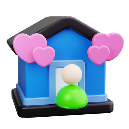 Obdachlos  3D Icon