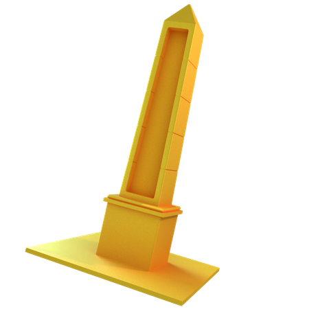 Obelisk  3D Icon