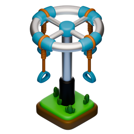 Obitron girando  3D Icon