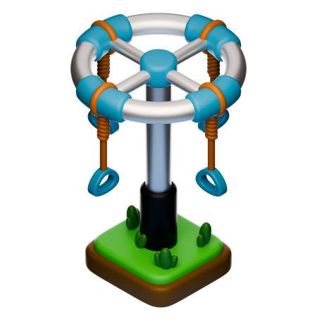 Obitron Spinning  3D Icon