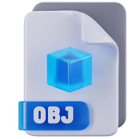 OBJ-Datei  3D Icon