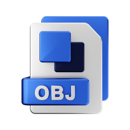 OBJ-Datei  3D Illustration