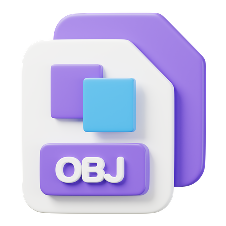 OBJ File  3D Icon