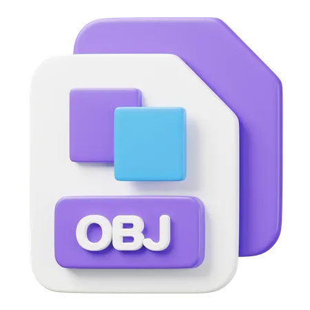 OBJ File  3D Icon