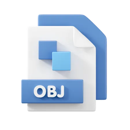 OBJ File  3D Icon