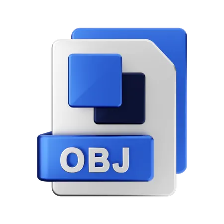 OBJ File  3D Illustration