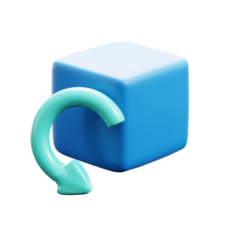 Object Rotate  3D Icon
