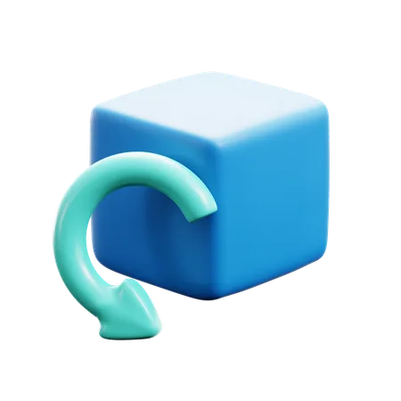 Object Rotate  3D Icon