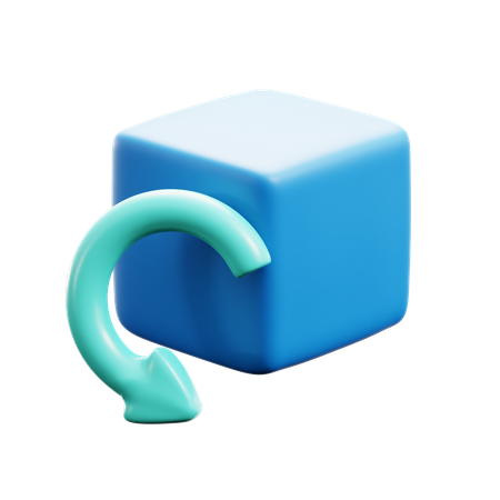 Object Rotate  3D Icon