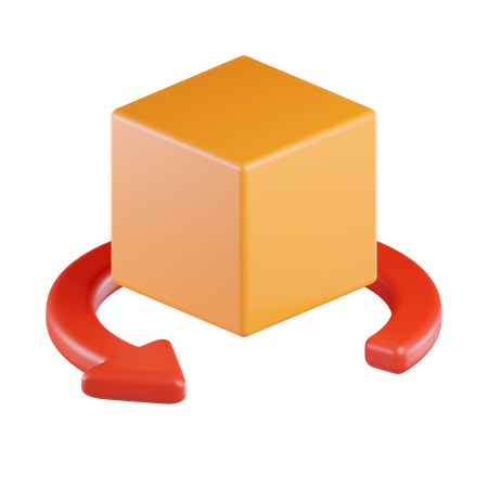 Object Rotate  3D Icon
