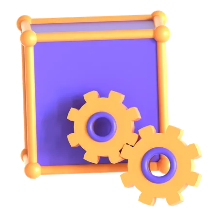 Object Setting  3D Icon
