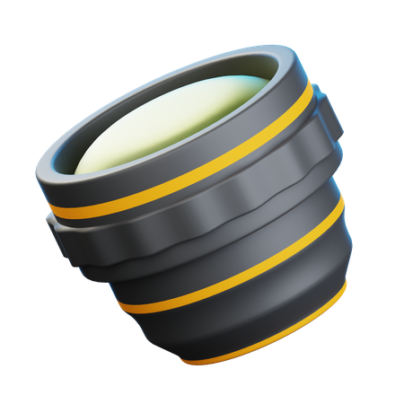 Lentille  3D Icon