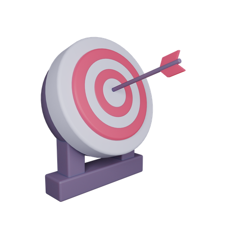 Objectif commercial  3D Icon