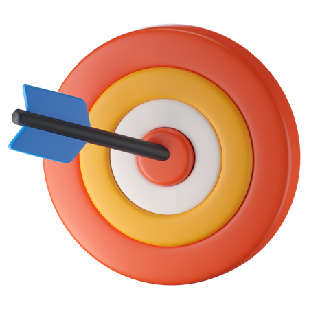 Objectif marketing  3D Icon