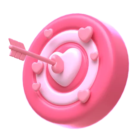 Objectifs d'amour  3D Icon