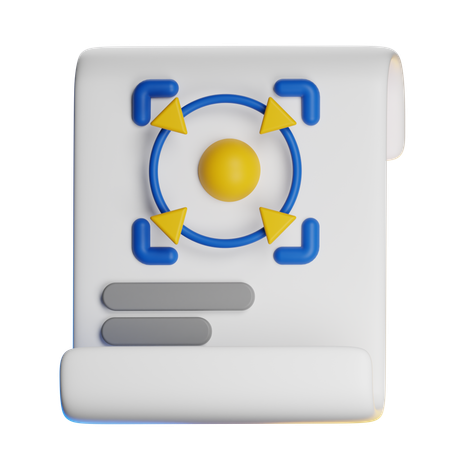 客観的  3D Icon