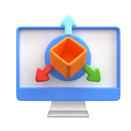 Objet 3D  3D Icon