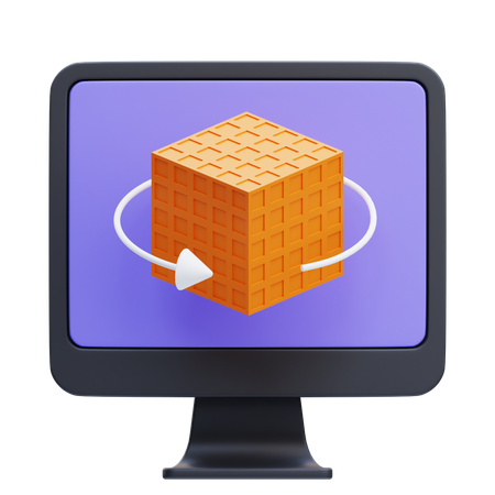 Objet 3D  3D Icon